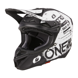 Casca motocross O'NEAL 5SERIES SCARZ V.24, Negru/Alb Casca motocross O'NEAL 5SERIES SCARZ V.24, Negru/Alb
