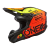 Casca motocross O'NEAL 5SERIES SCARZ V.24, Negru/Rosu/Galben thumb