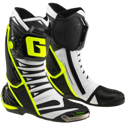 Cizme GAERNE GP1 EVO WHITE/BLACK YELLOW