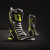 Cizme GAERNE GP1 EVO WHITE/BLACK YELLOW Cizme GAERNE GP1 EVO WHITE/BLACK YELLOW thumb