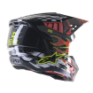 Casca motocross ALPINESTARS SM5 RASH RED/G thumb
