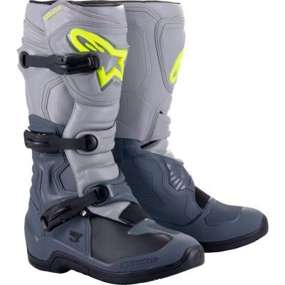 Cizme motocross ALPINESTARS TECH3 GRAY/GRAY