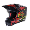 Casca motocross ALPINESTARS SM5 RASH RED/G thumb