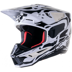 Casca motocross ALPINESTARS SM5 MINE GRAY