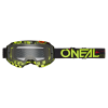 Ochelari motocross O'NEAL B-10 ATTACK CLEAR V.24, Negru/Galben Ochelari motocross O'NEAL B-10 ATTACK CLEAR V.24, Negru/Galben