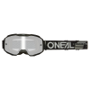Ochelari motocross O'NEAL B-10 SOLID  V.24, Negru/Argint Ochelari motocross O'NEAL B-10 SOLID  V.24, Negru/Argint