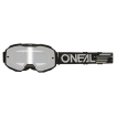 Ochelari motocross O'NEAL B-10 SOLID  V.24, Negru/Argint thumb