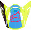 Cozoroc pentru casca motocross  ALPINESTARS Supertech M10 UNIT YL/BK