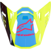 Cozoroc pentru casca motocross  ALPINESTARS Supertech M10 UNIT YL/BK thumb