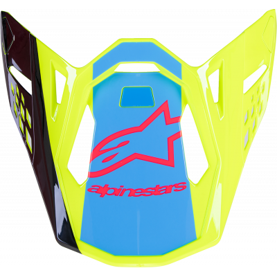 Cozoroc pentru casca motocross  ALPINESTARS Supertech M10 UNIT YL/BK