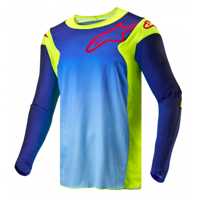 Bluza motocross ALPINESTARS RAC-HOEN YLW/BLU