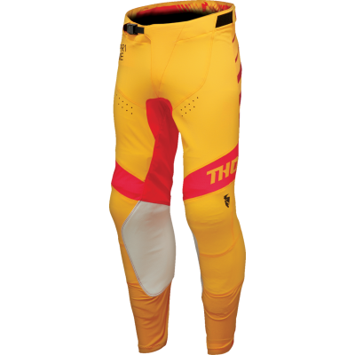 Pantaloni motocross THOR PRIME ANALOG YELLOW/RED