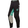 Pantaloni motocross pentru femei THOR PRIME BLAZE BLACK/TEAL
