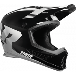 Casca motocross THOR SECTOR 2 CARVE BLACK/WHITE Casca motocross THOR SECTOR 2 CARVE BLACK/WHITE