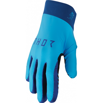 Manusi motocross THOR AGILE SOLID NAVY/BLUE