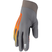 Manusi motocross THOR AGILE SOLID GRAY/ORANGE thumb