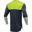 Bluza motocross THOR PRIME ACE GRAY/MIDNIGHT thumb