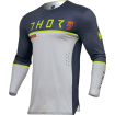 Bluza motocross THOR PRIME ACE GRAY/MIDNIGHT thumb