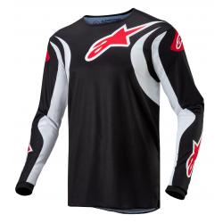 Bluza motocross ALPINESTARS F-LUCE BLK/WHT