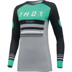 Bluza motocross pentru femei THOR PRIME BLAZE BLACK/TEAL Bluza motocross pentru femei THOR PRIME BLAZE BLACK/TEAL