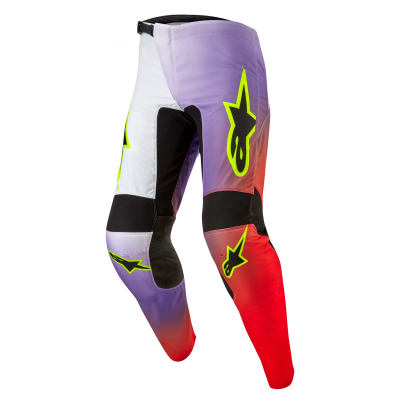 Pantaloni motocross ALPINESTARS F-LUCE WHT/RD/YLW