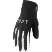 Manusi motocross THOR AGILE SOLID BLACK/WHITE Manusi motocross THOR AGILE SOLID BLACK/WHITE thumb