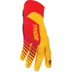 Manusi motocross THOR AGILE ANALOG YELLOW/RED thumb