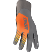 Manusi motocross THOR AGILE SOLID GRAY/ORANGE thumb