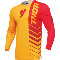 Bluza motocross THOR PRIME ANALOG YELLOW/RED Bluza motocross THOR PRIME ANALOG YELLOW/RED