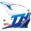 Casca motocross THOR SECTOR 2 CARVE WHITE/BLUE Casca motocross THOR SECTOR 2 CARVE WHITE/BLUE thumb