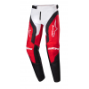 Pantaloni motocross pentru copii ALPINESTARS RAC-OCU R/W/B