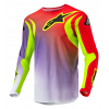 Bluza motocross ALPINESTARS F-LUCE WHT/RD/YLW