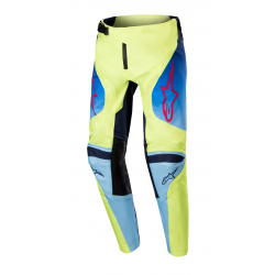 Pantaloni motocross pentru copii ALPINESTARS R-HOEN YLW/BLU