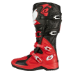Cizme motocross  O'NEAL RMX PRO V.24, Negru/Rosu thumb