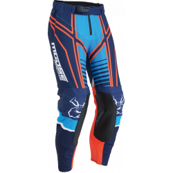 Pantaloni motocross MOOSE RACING AGROID BLUE/ORANGE