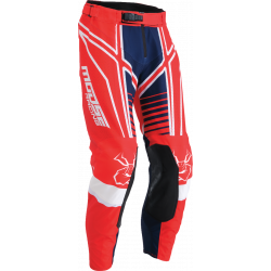Pantaloni motocross MOOSE RACING AGROID RED/WHITE/BLUE