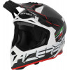Casca motocross ACERBIS STEEL CARBON BLACK/RED 2206