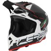 Casca motocross ACERBIS STEEL CARBON BLACK/RED 2206 thumb