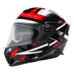 Casca O'NEAL CHALLENGER EXO V.24, Negru/Gri/Rosu thumb