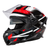Casca O'NEAL CHALLENGER EXO V.24, Negru/Gri/Rosu thumb