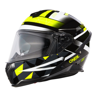 Casca O'NEAL CHALLENGER EXO V.24, Negru/Gri/Galben