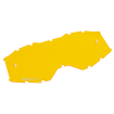 Placa pentru ochelari O'NEAL B-10 V.24- YELLOW thumb