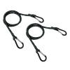 Franghie elastica Snap-Hook cu carlig din aluminiu