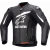 Geaca de piele ALPINESTARS GP PLUS R V4 BLACK/WHITE thumb