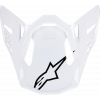 Cozoroc pentru casca motocross  ALPINESTARS Supertech M10 WHT