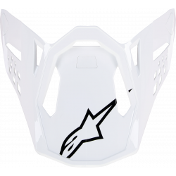 Viziera pentru casca motocross ALPINESTARS Supertech M10 WHT