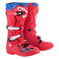 Cizme motocross ALPINESTARS TECH 5 RED/BLUE Cizme motocross ALPINESTARS TECH 5 RED/BLUE