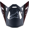 Cozoroc pentru casca motocross ALPINESTARS Supertech M10 CARBON thumb