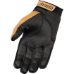 Manusi moto de piele ICON SUPERDUTY3 - TAN thumb