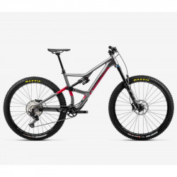 Bicicleta ORBEA OCCAM H20 LT Anthracite Glitter - Candy Red